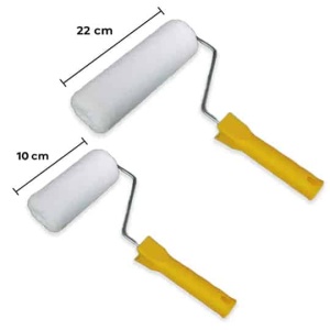 Rullo di spugna per pavimenti e rivestimenti in resina: uniformità e perfetto livellamento