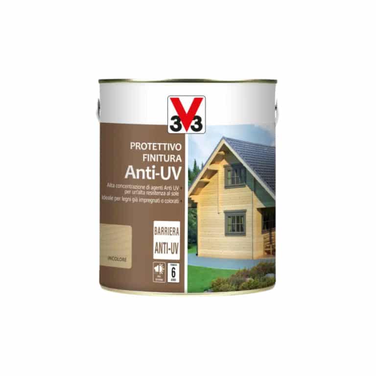 PROTETTIVO E FINITURA INCOLORE ANTI-UV