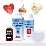 Resina epossidica, stampo a forma di cuore: Un regalo perfetto per lei per San Valentino