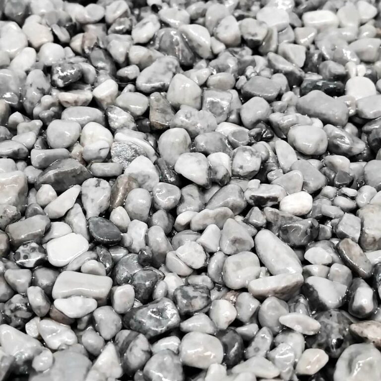 Graniglie per Pavimenti Drenanti - Sacco 25 kg - Ideale per Spazi Esterni - Marmo grigio tipo Bardiglio
