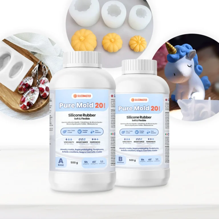 Pure Mold 20 Shores - Silicone Universale per Sculture e Creazioni Artistiche