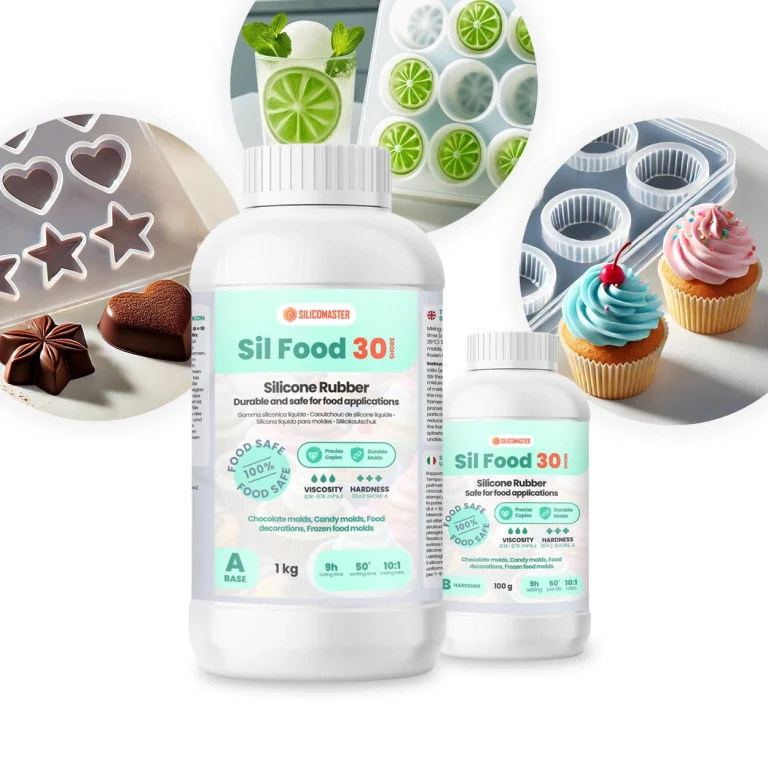 Silfood - Silicone Alimentare Certificato per Stampi Professionali - 1kg