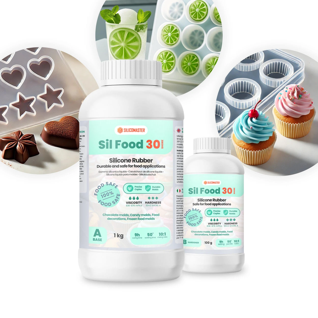 Silfood - Silicone Alimentare Certificato per Stampi Professionali