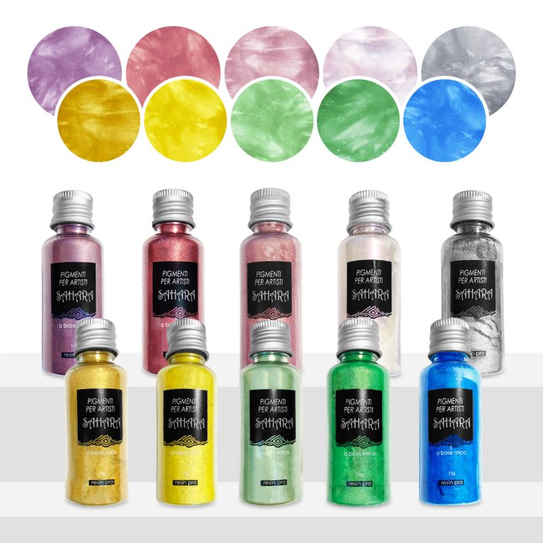 Set Sahara per creare effetti pastello con Resina