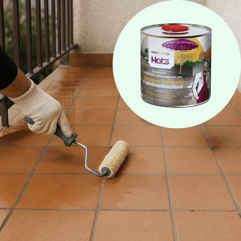 Protettivo Consolidante Idrorepellente per Terrazze, Balconi