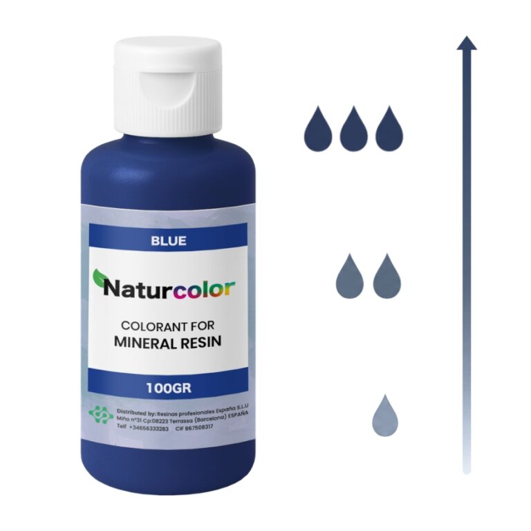 Pigmenti a base acqua per resina acrilica Naturesin - NaturColor - Blu