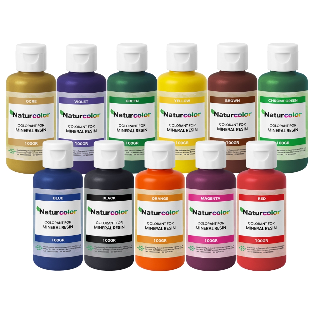 Pigmenti a base acqua per resina acrilica Naturesin - NaturColor