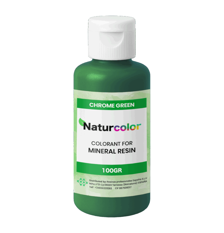 Pigmenti a base acqua per resina acrilica Naturesin - NaturColor - Verde brillante