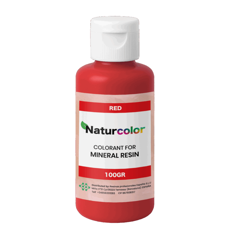 Pigmenti a base acqua per resina acrilica Naturesin - NaturColor - Rosso
