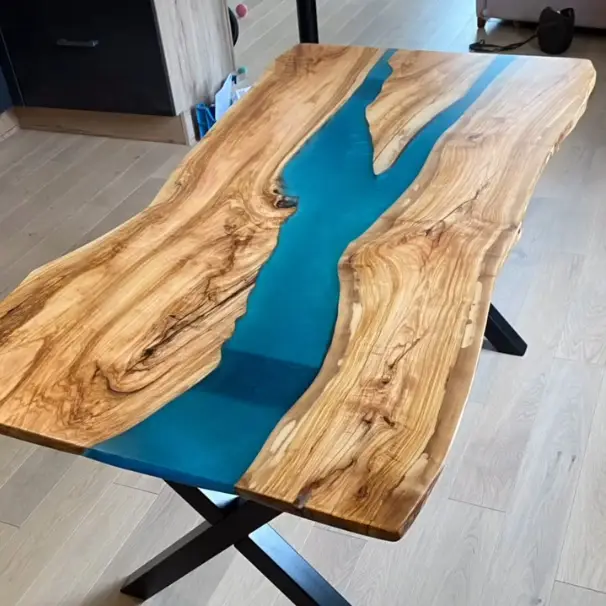 Tavolo In Resina E Legno - How To? | Pavimenti Industriali - Foto 9