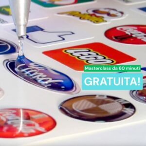 LEZIONE REGISTRATA GRATUITA: Etichette in resina