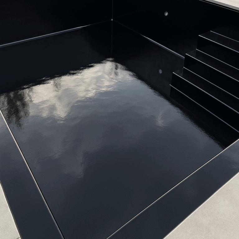 PoolPro – Smalto Poliuretanico Bicomponente per Piscine - Nero, 5 kg