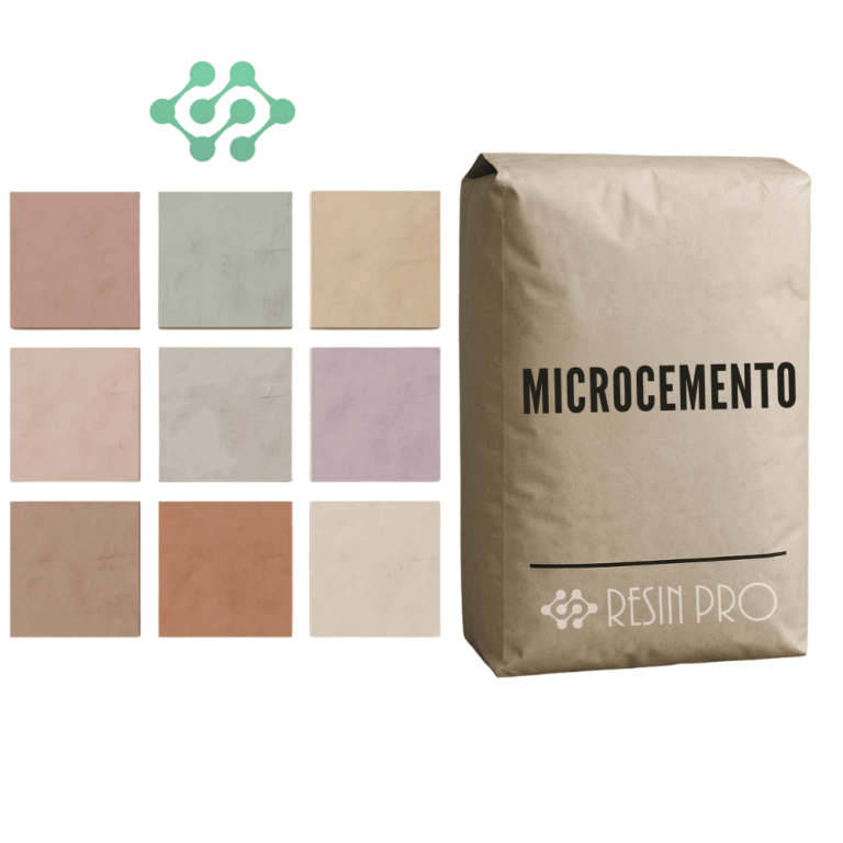 ResinCem – CICLO COMPLETO Microcemento Decorativo per Pavimenti e Rivestimenti
