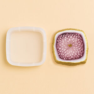 Stampo in silicone di forma Quadrata – Crea il tuo vassoio personalizzato! 14,7 cm (4 stampi)