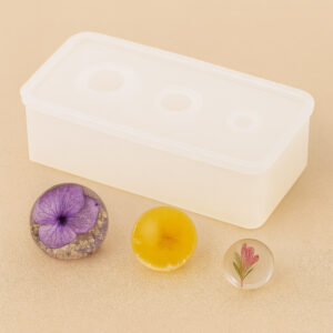 Stampo in silicone – tre sfere