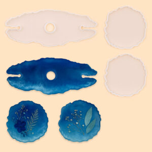 Set Stampi in silicone Portabottiglie + 2 Sottobicchieri