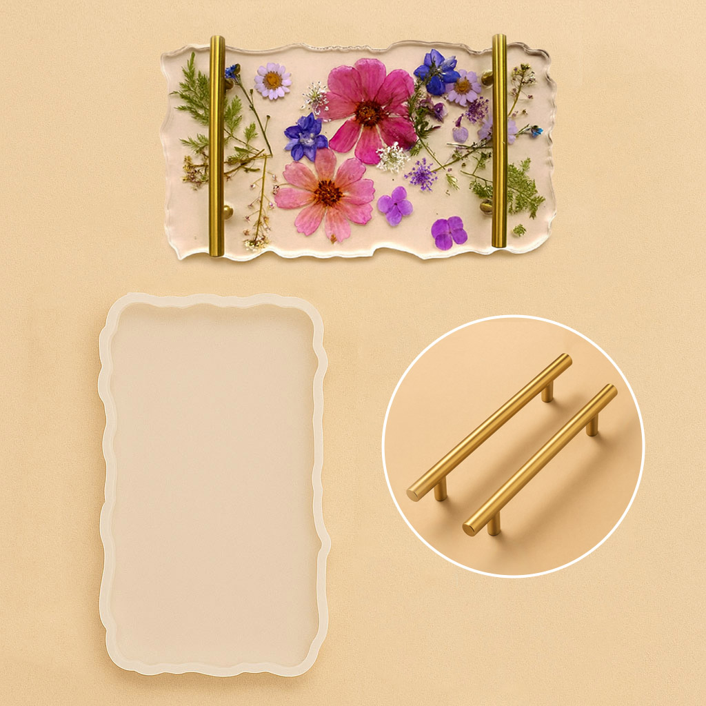 Stampo in silicone - realizzare vassoi in Resina