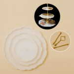 Set stampi in silicone per creare portafrutta con Resina