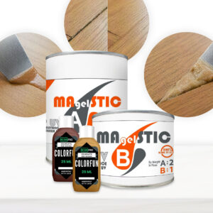 Stucco Epossidico per Legno e Parquet – Magelstic Wood Repair
