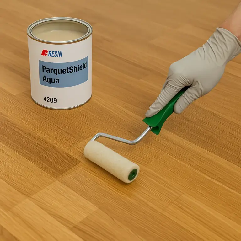 Easy Parquet Acqua – Vernice trasparente all’acqua per parquet e legno d’interni