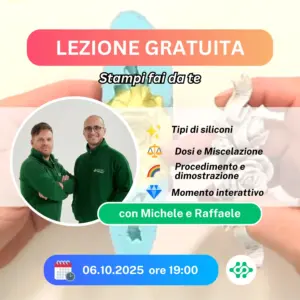 LEZIONE GRATUITA: Stampi fai da te: come iniziare