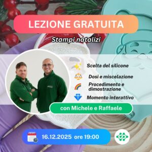 LEZIONE GRATUITA – Stampi natalizi
