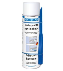 Distaccante per Etichette – Spray Professionale per la Rimozione di Colla, Adesivi e Resine Fresche