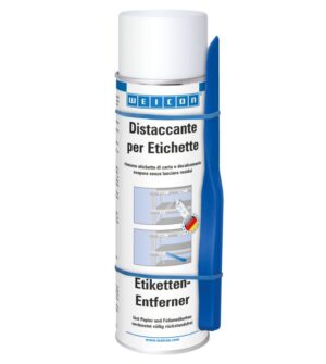 Distaccante per Etichette – Spray Professionale per la Rimozione di Colla, Adesivi e Resine Fresche