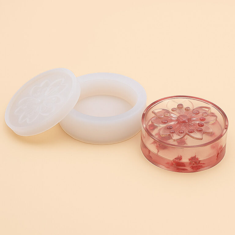Stampo in silicone - scatolina con coperchio