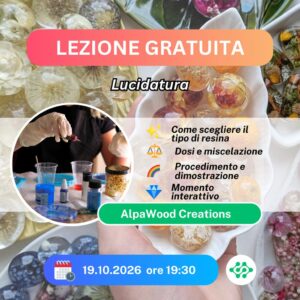 LEZIONE GRATUITA: LUCIDATURA DELLA RESINA