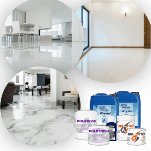 Kit completo per pavimenti in Resina