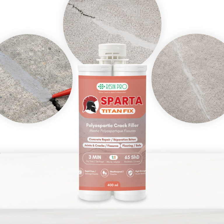 TITANFIX Mastice poliaspartico per riparazione delle fessure del calcestruzzo 400 ml