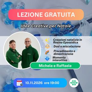 LEZIONE GRATUITA: IDEE CREATIVE PER NATALE!