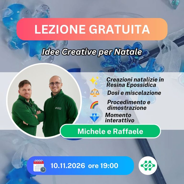 LEZIONE GRATUITA: IDEE CREATIVE PER NATALE!